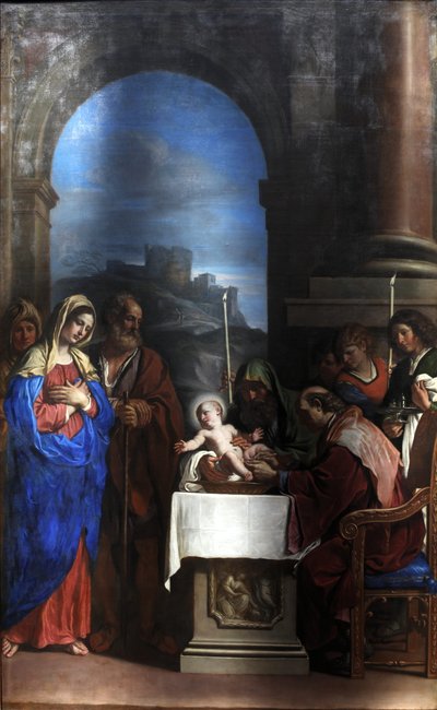 The Circumcision of Christ by Guercino